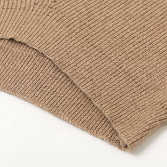 🎥 Turtleneck Sweater Knit Dress - Picture 14 of 17